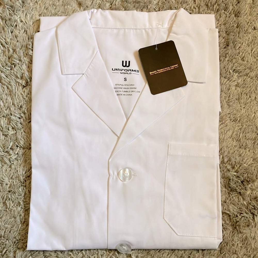 Uniforms Worlds White Lab Coat